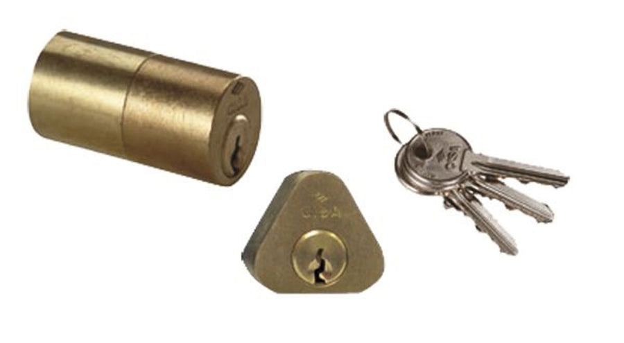 Bricocenter DOUBLE PROFILE ROUND CYLINDER FOR ELECTRIC LOCKS DIAM. 25 MM, L 62 MM