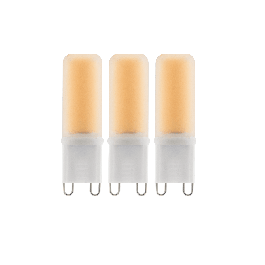 3 LED BULBS G9=25W NATURAL LIGHT