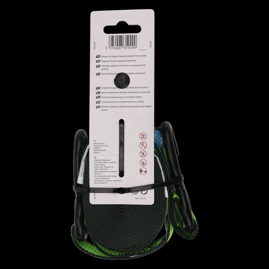 Bricocenter STRAP WITH BUCKLE AND HOOK 25MMX5M PTA 40