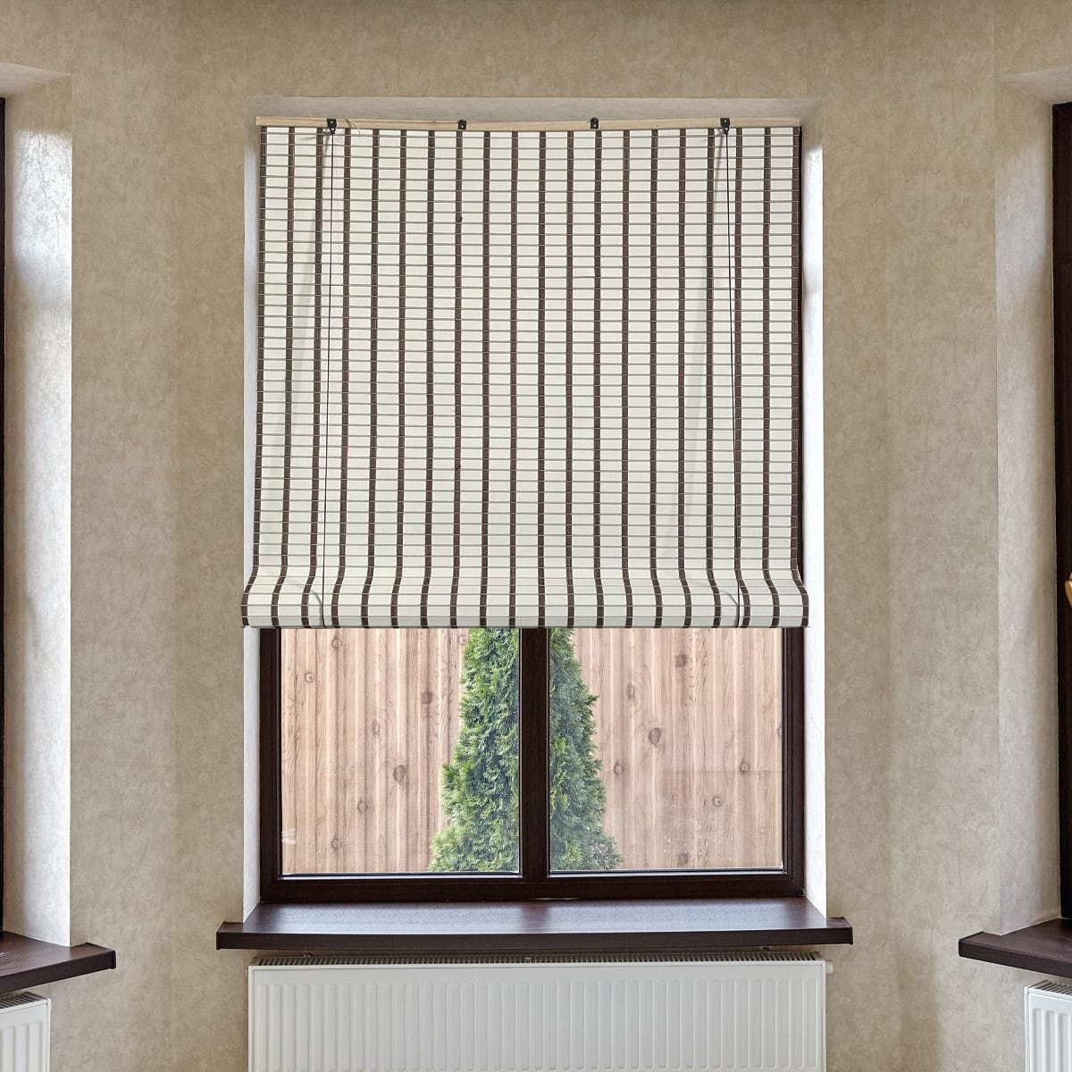 Bricocenter ATLANTA WHITENED ROLLER SHUTTER150X300 CM