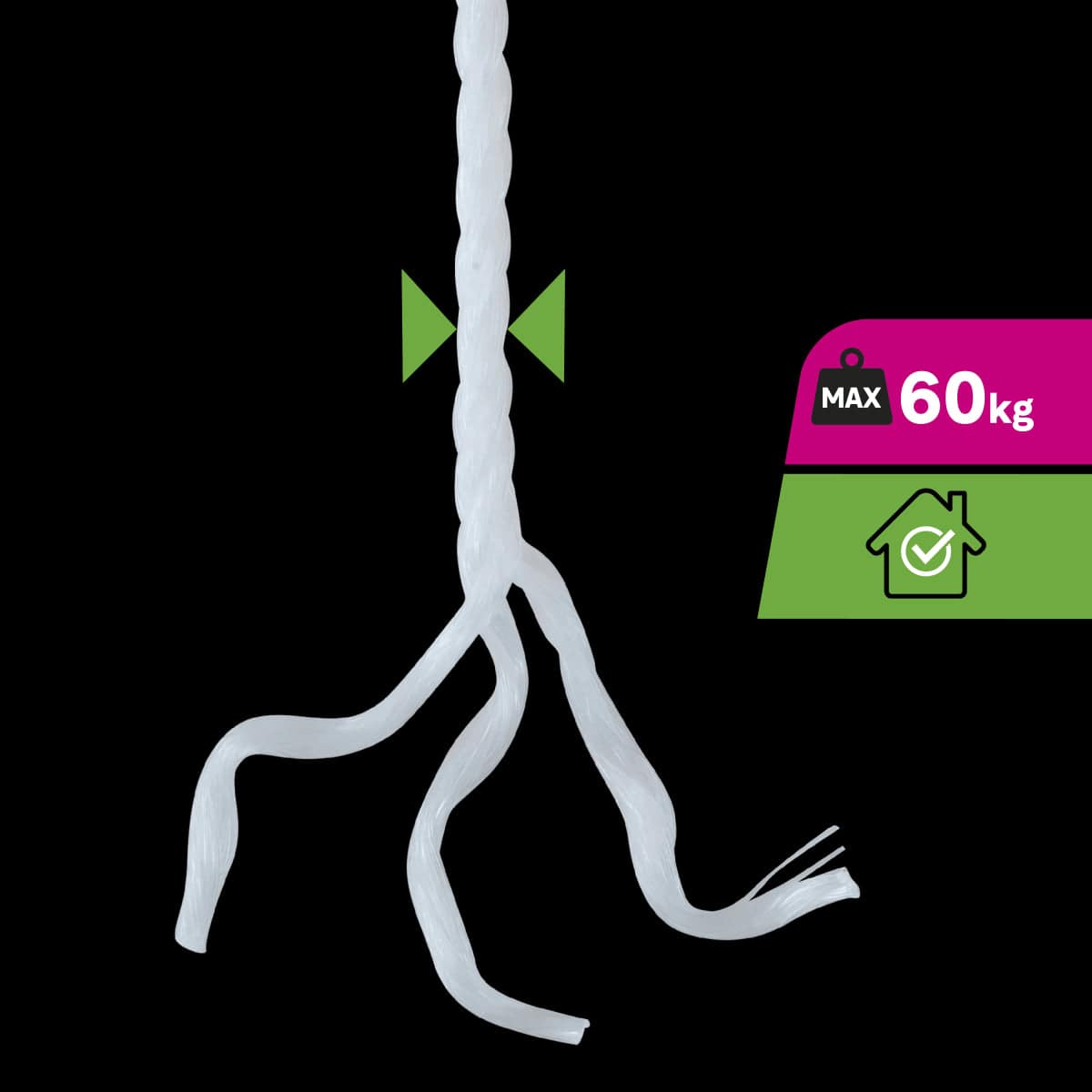 Bricocenter PP ROPE WHITE BRAID D6MM 20M