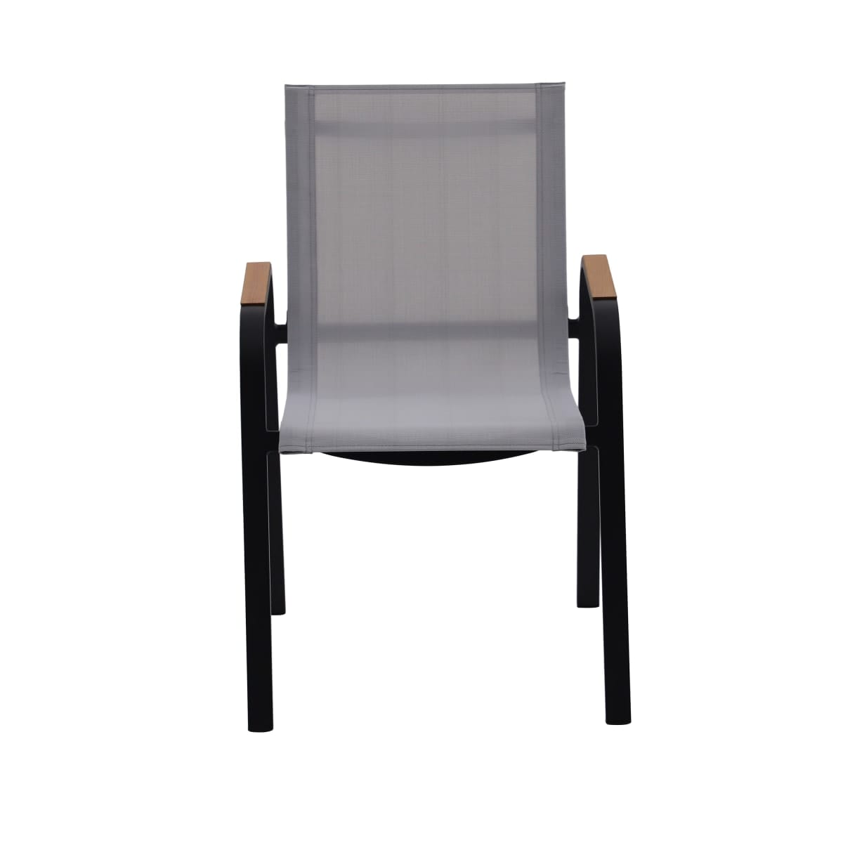 Bricocenter NATERIAL CALYPSO ALUMINIUM TEXTILENE GREY CHAIR