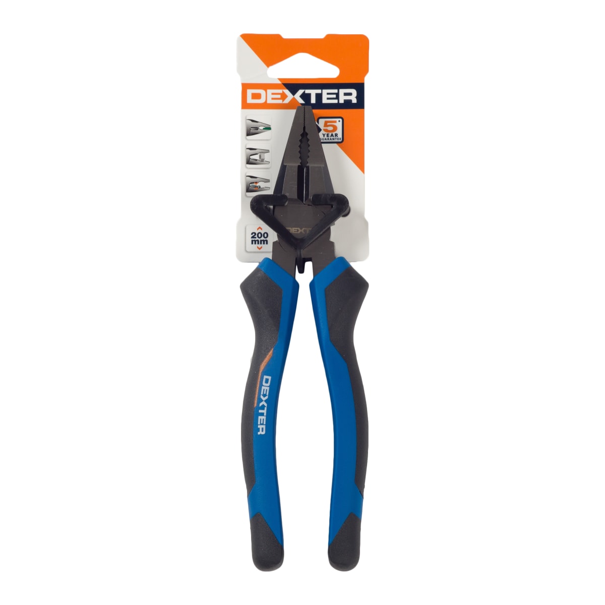 DEXTER UNIVERSAL PLIERS 200 MM CHROME VANADIUM