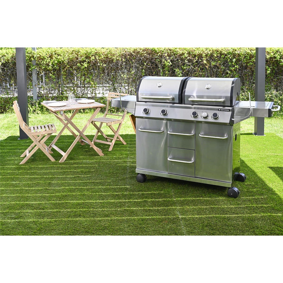 Bricocenter NATERIAL HUDSON 4-BURNER GAS BBQ