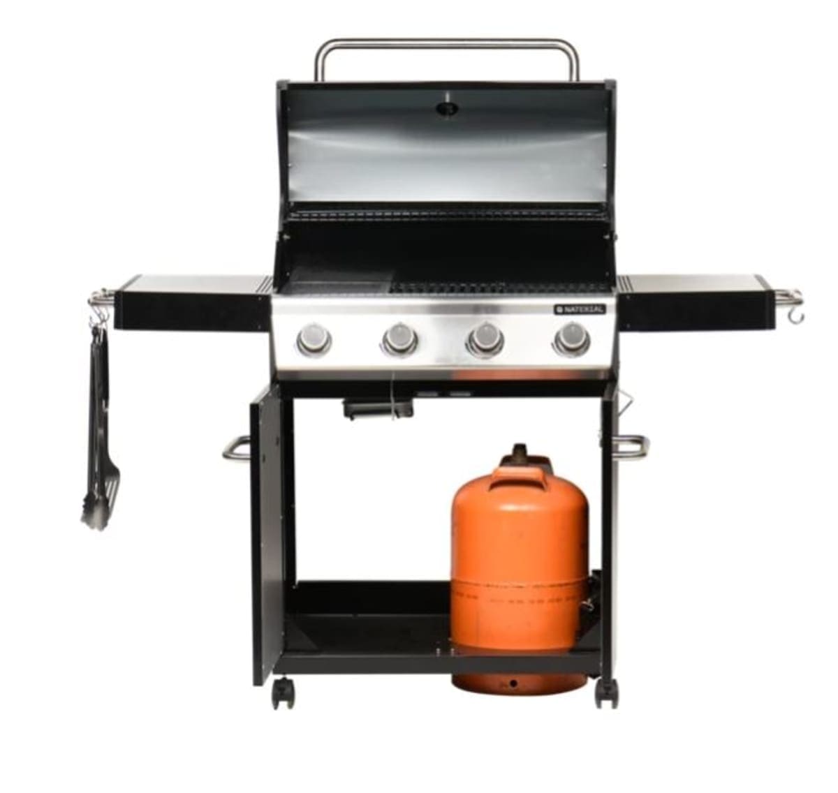 Bricocenter KENTON NATERIAL - Gas barbecue - 4 burners