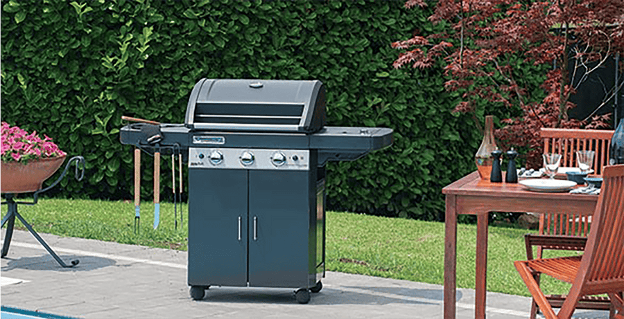 Bbq a gas 3 series classic ls plus dark dual gas