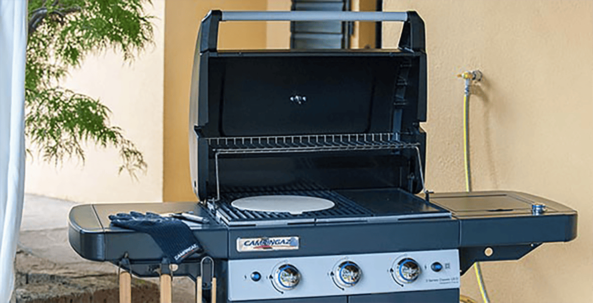 Bbq a gas 3 series classic ls plus dark dual gas