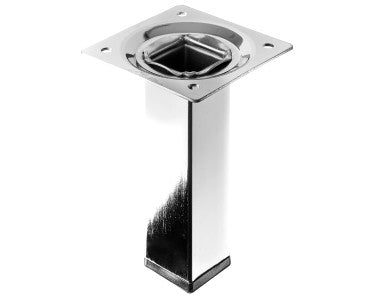 TABLE FOOT ACC. CHROME 25X25 H.100