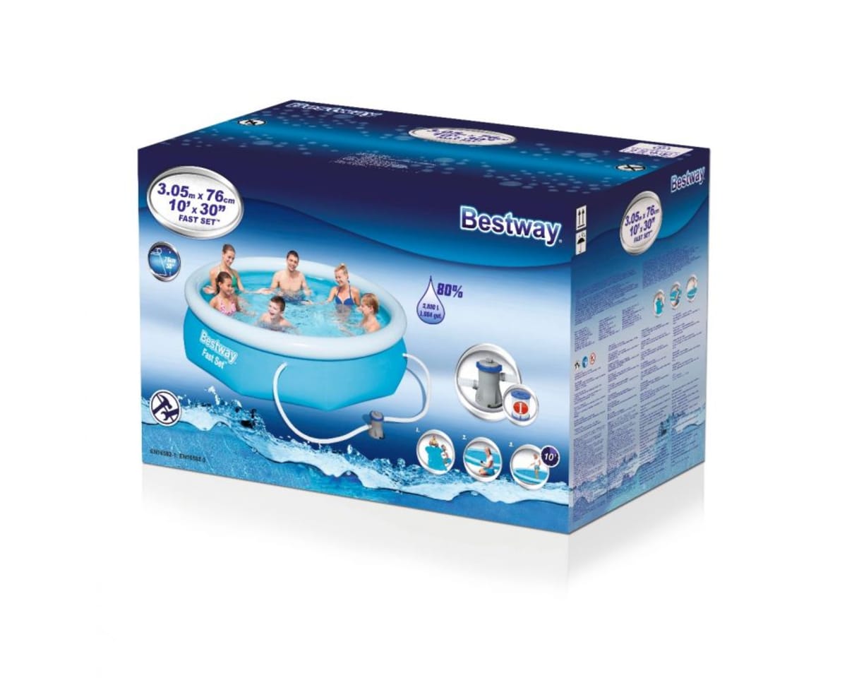 BESTWAY - easy pool set d.305 h.76cm