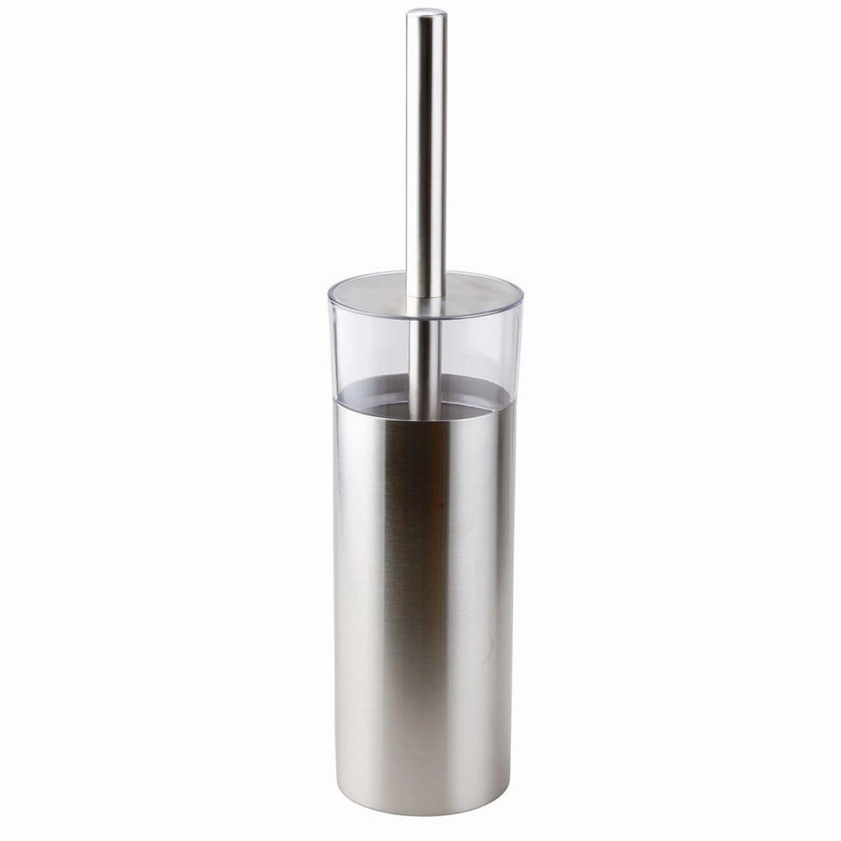 Bricocenter LOFT/MIA STAINLESS STEEL AND ACRYLIC TOILET BRUSH HOLDER