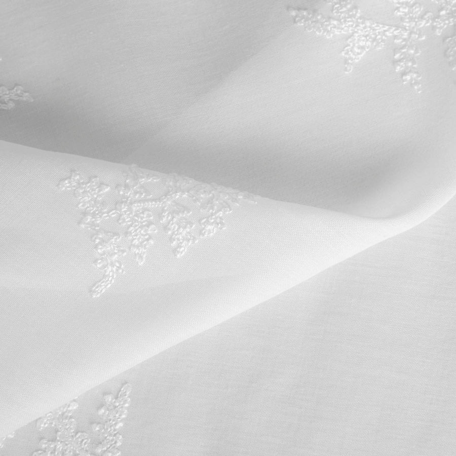 Bricocenter OPHELIE CURTAIN WHITE 140X280CM WEBBING AND CONCEALED LOOP