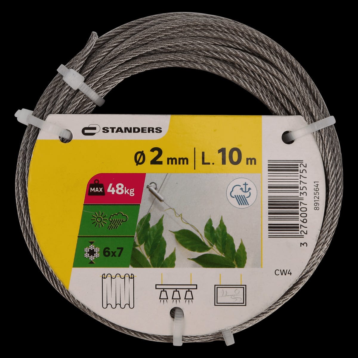 Bricocenter CAVO ACCIAIO INOX A4 D2MM 10M