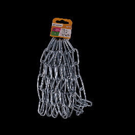 LONG GALVANISED STEEL CHAIN D4MM 2.5M