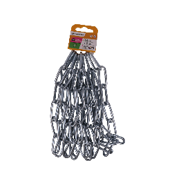 LONG GALVANISED STEEL CHAIN D4MM 2.5M