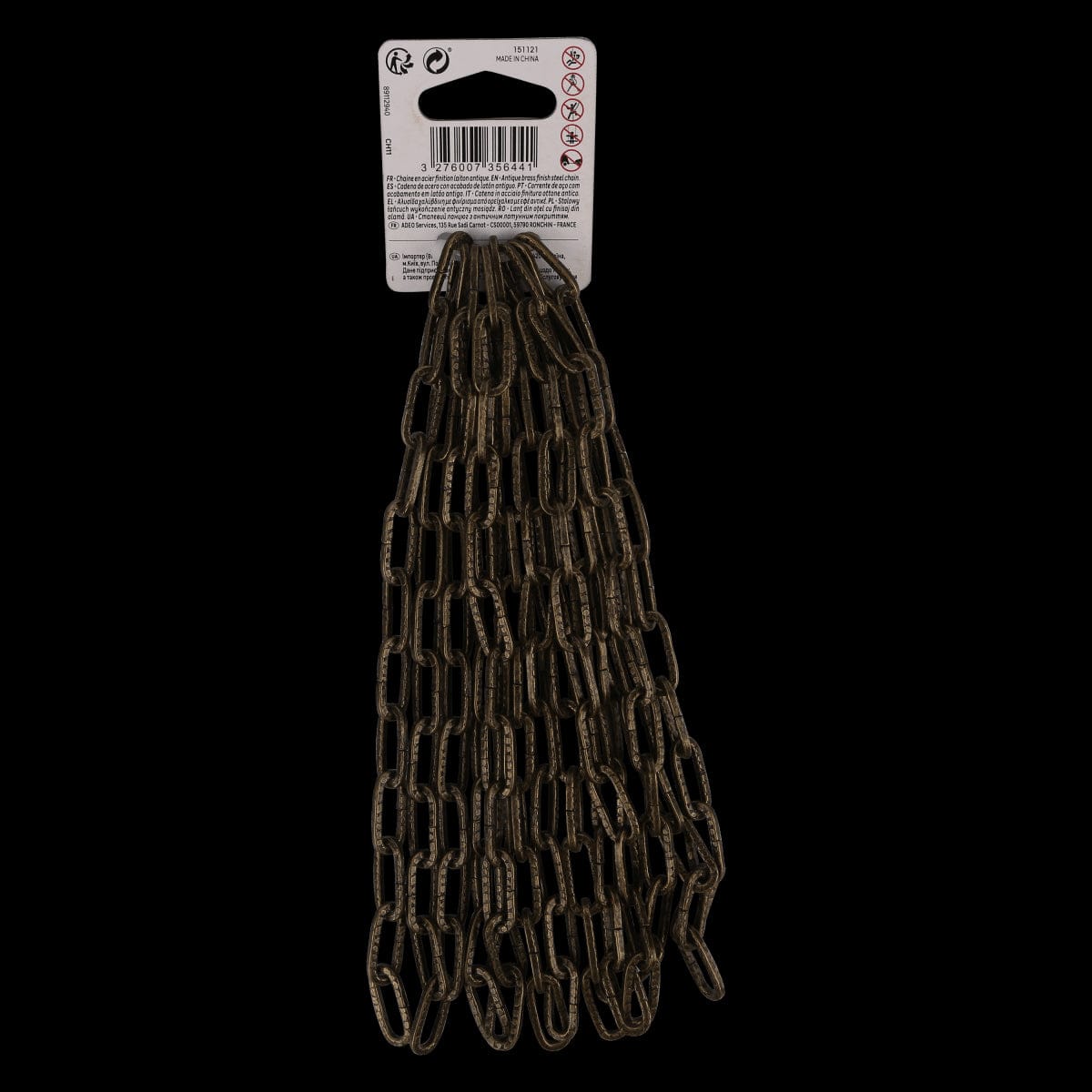 Bricocenter CHAIN CHANDELIERS QUADR NIC D2MM 2.5M