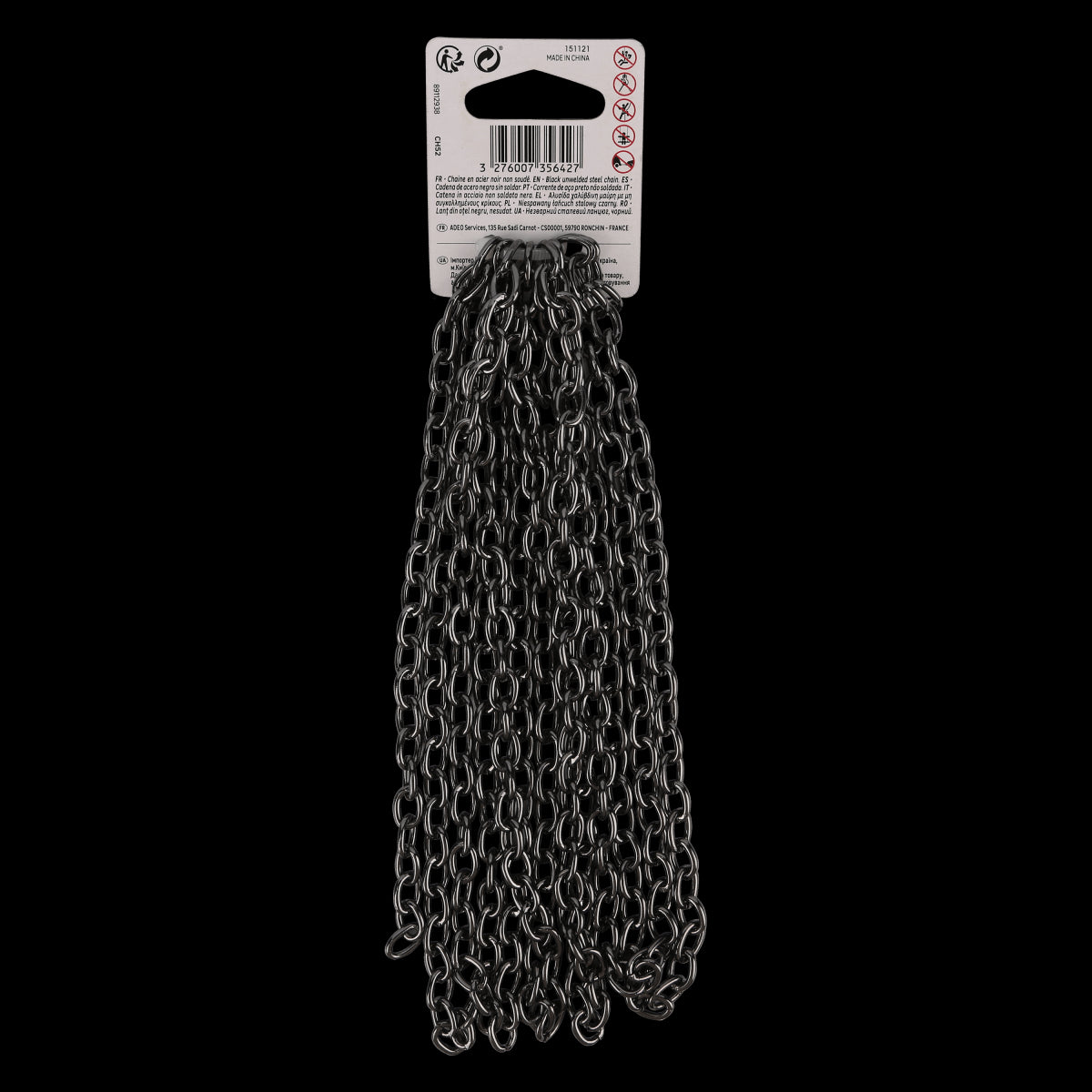 CATENA NON SALD NERA D2MM 2.5M