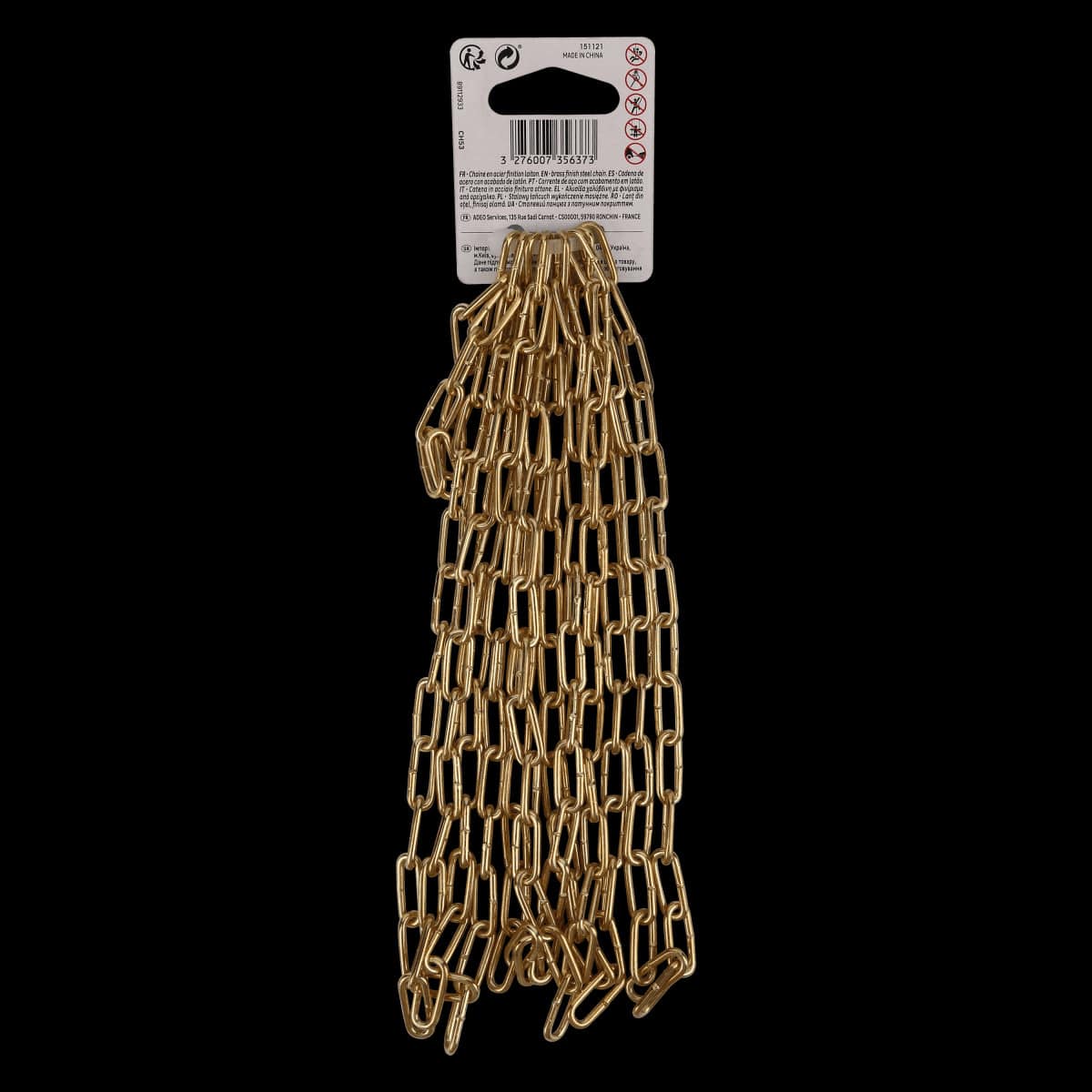 Bricocenter BRASS FINISH SOLDER CHAIN D2MM 2.5M