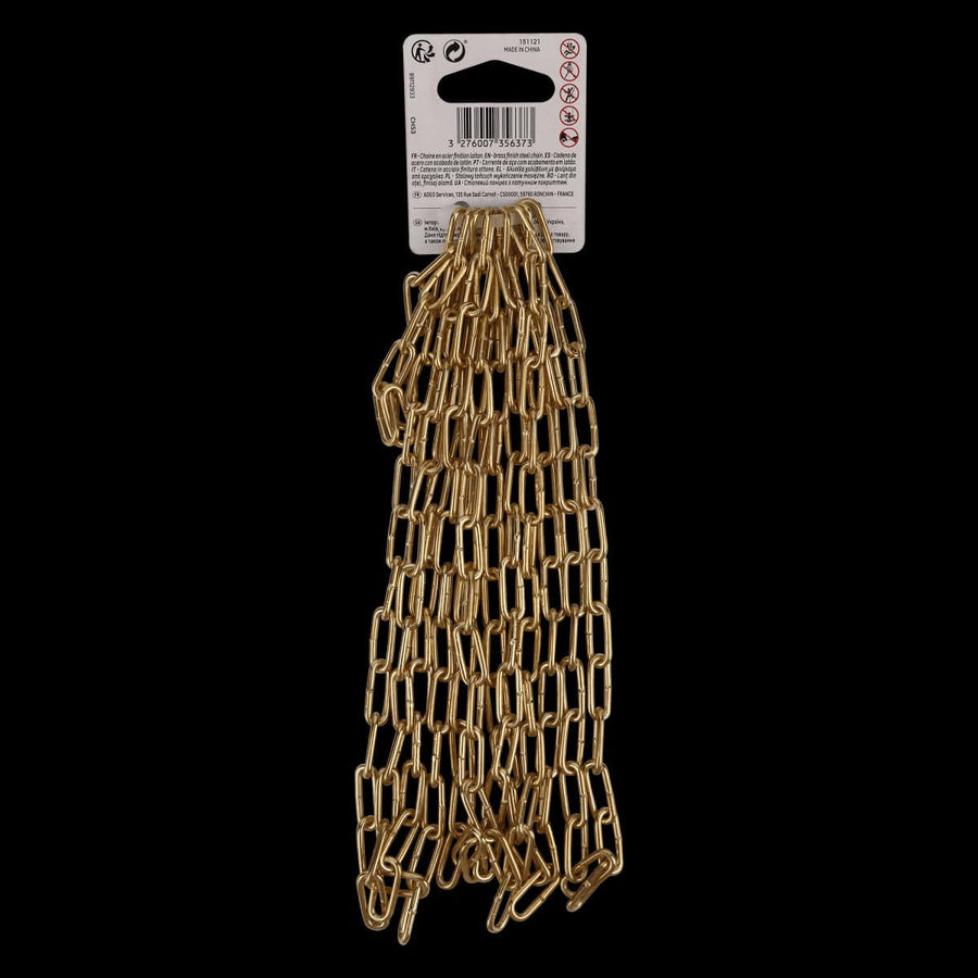 Bricocenter BRASS FINISH SOLDER CHAIN D2MM 2.5M