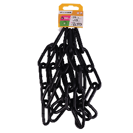 LONG LINK CHAIN ACC BLACK D6MM 1.5M