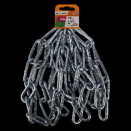 LONG LINK CHAIN ACC ZINC D6MM 2.5M