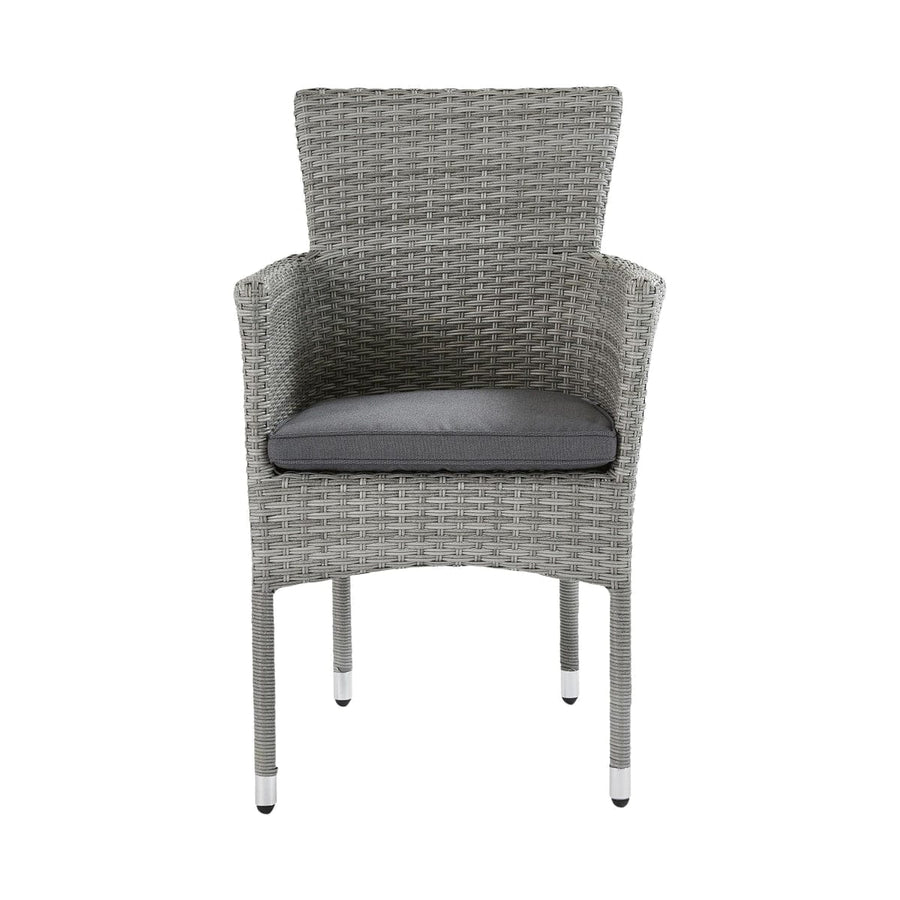 Bricocenter DAVOS NATERIAL ARMCHAIR wicker synthetic aluminum with cushion
