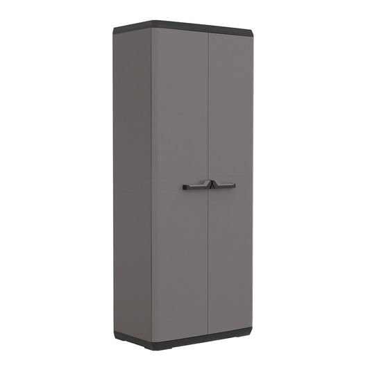 Grey resin broom cupboard – 68x39x166h