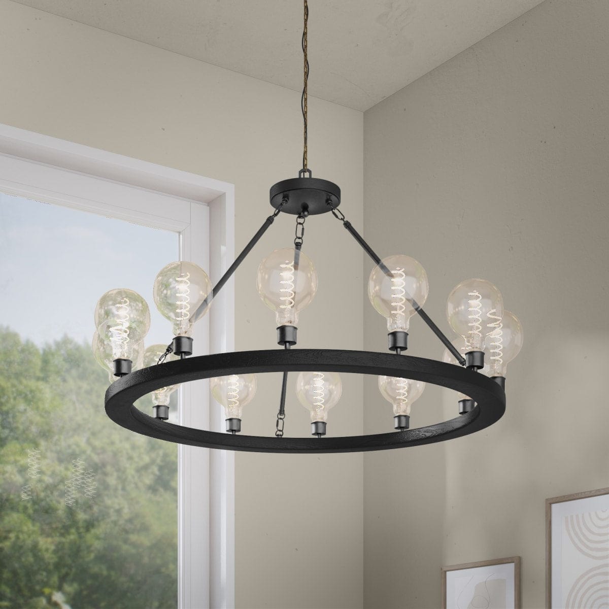 Bricocenter CHAIN CHANDELIERS QUADR NIC D2MM 2.5M