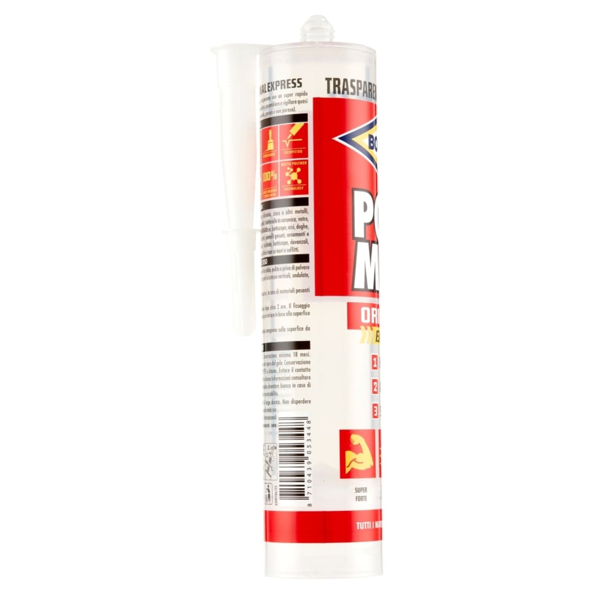 Bricocenter POLY MAX CRISTAL MOUNTING GLUE 300 G CARTRIDGE