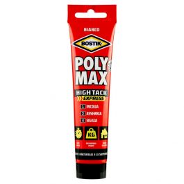 POLY MAX HIGH TACK EXPRESS WHITE TUBE ASSEMBLY GLUE 165gr