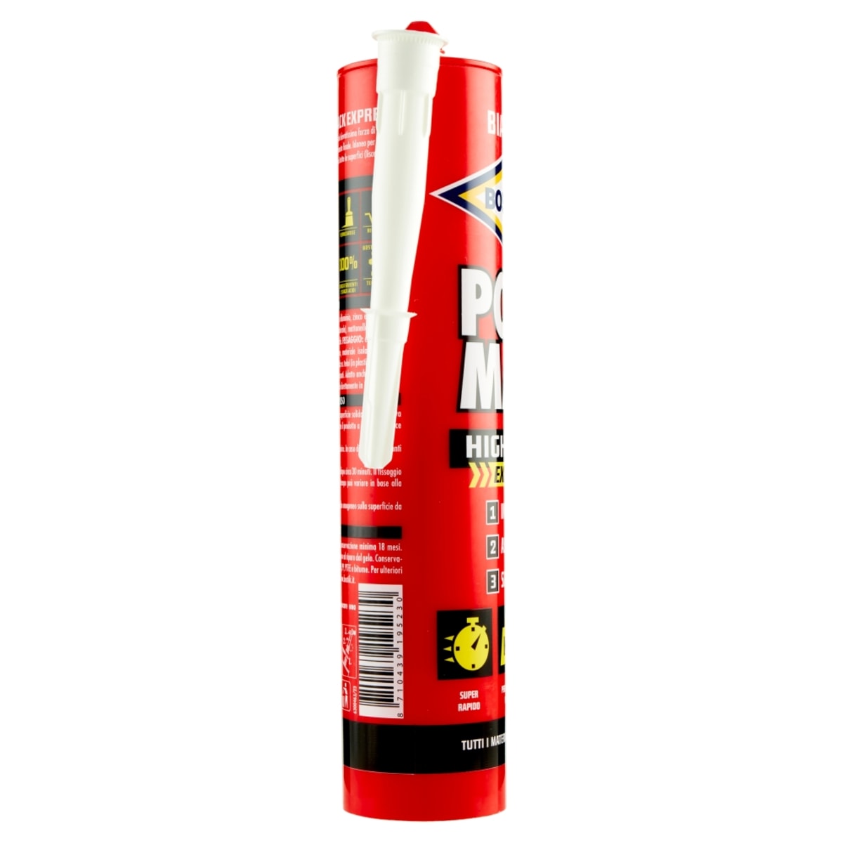 MOUNTING GLUE SEALANT ALL MATERIAL ALSO EXTERNAL POLYMAX HIGH TACK 440GR