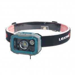 BATTERY-POWERED HEADLAMP WITH SENSOR