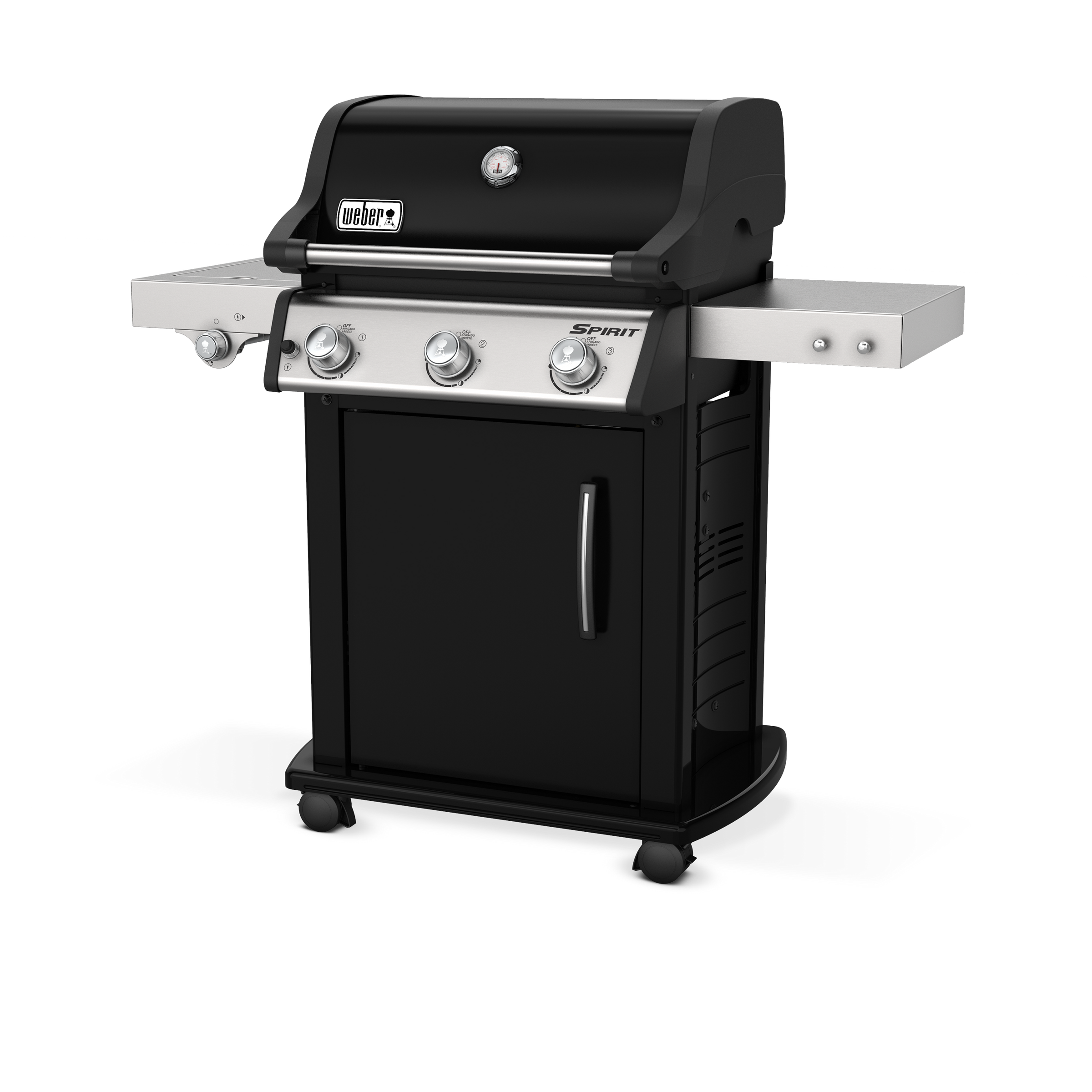 GAS BBQ SPIRIT E-325 LP IT WEBER 3 BURNERS COOKING AREA 52x45 cm