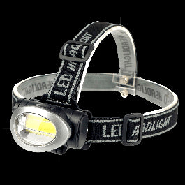 HEAD TORCH 3 MINISTYL BATTERIES EXCLUDED BLACK/SILVER/RED