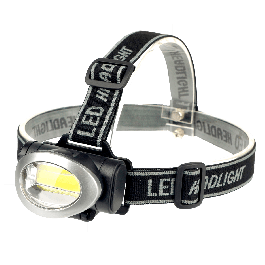 HEAD TORCH 3 MINISTYL BATTERIES EXCLUDED BLACK/SILVER/RED