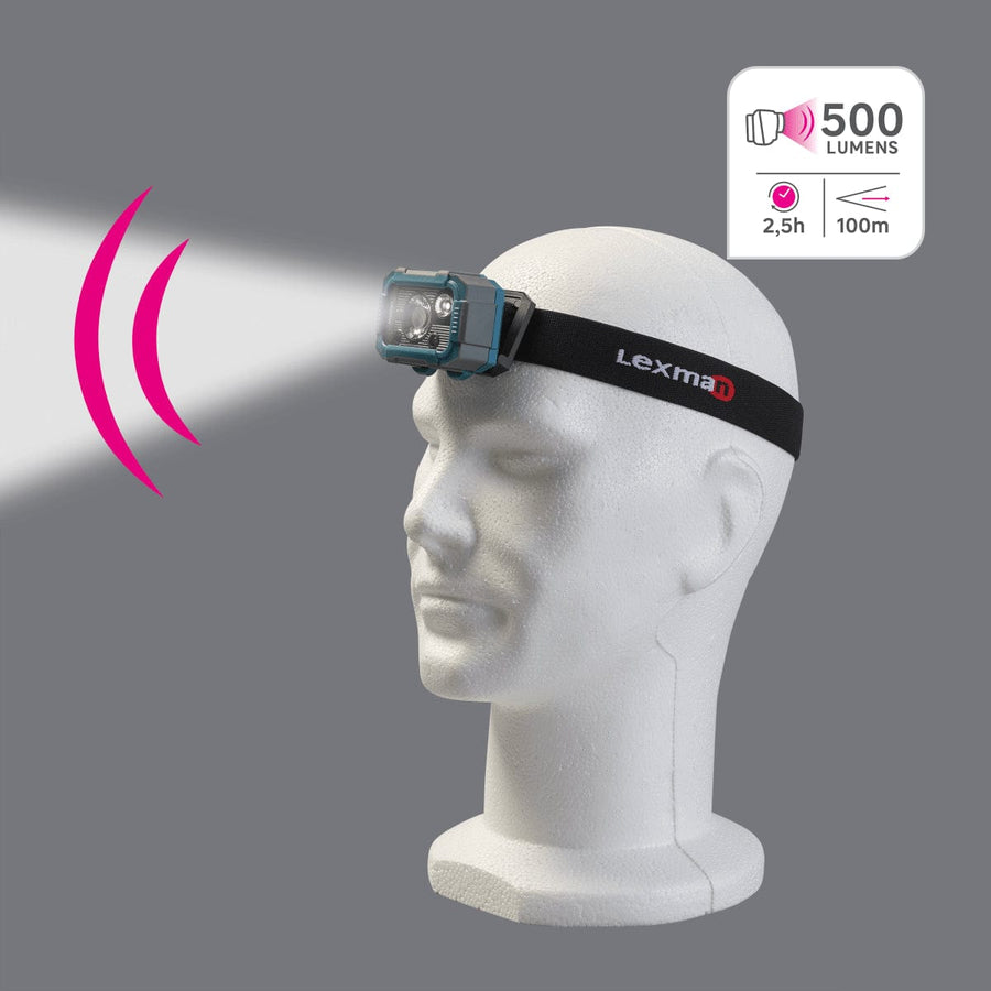 Bricocenter BATTERY-POWERED HEADLAMP WITH SENSOR