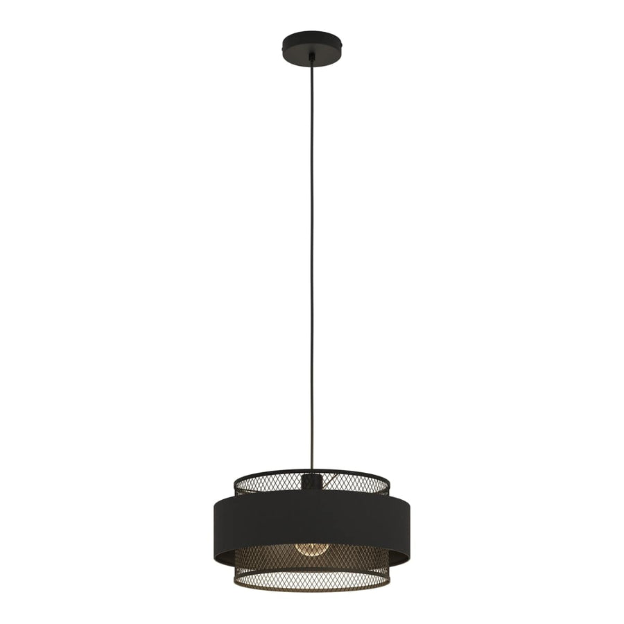 Bricocenter OTTOMAN CHANDELIER METAL BLACK D40 CM E27