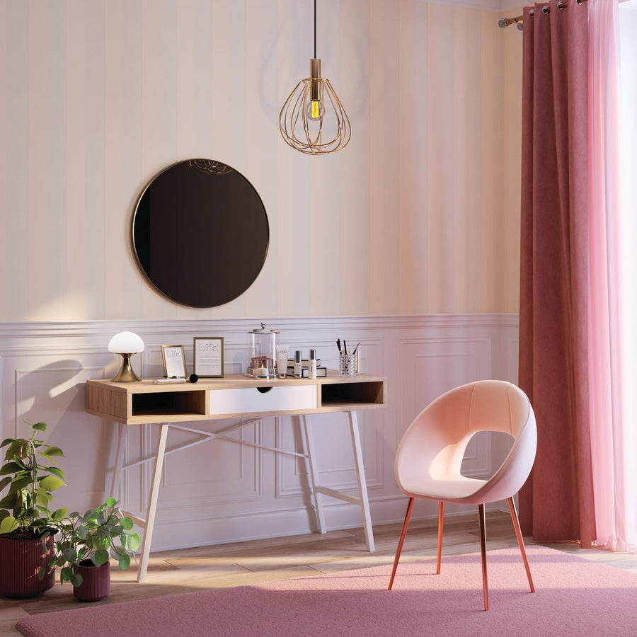 Bricocenter CARTA DA PARATI RIGA CANDICE FOSSIL CREAM 53CMX10,5 MT