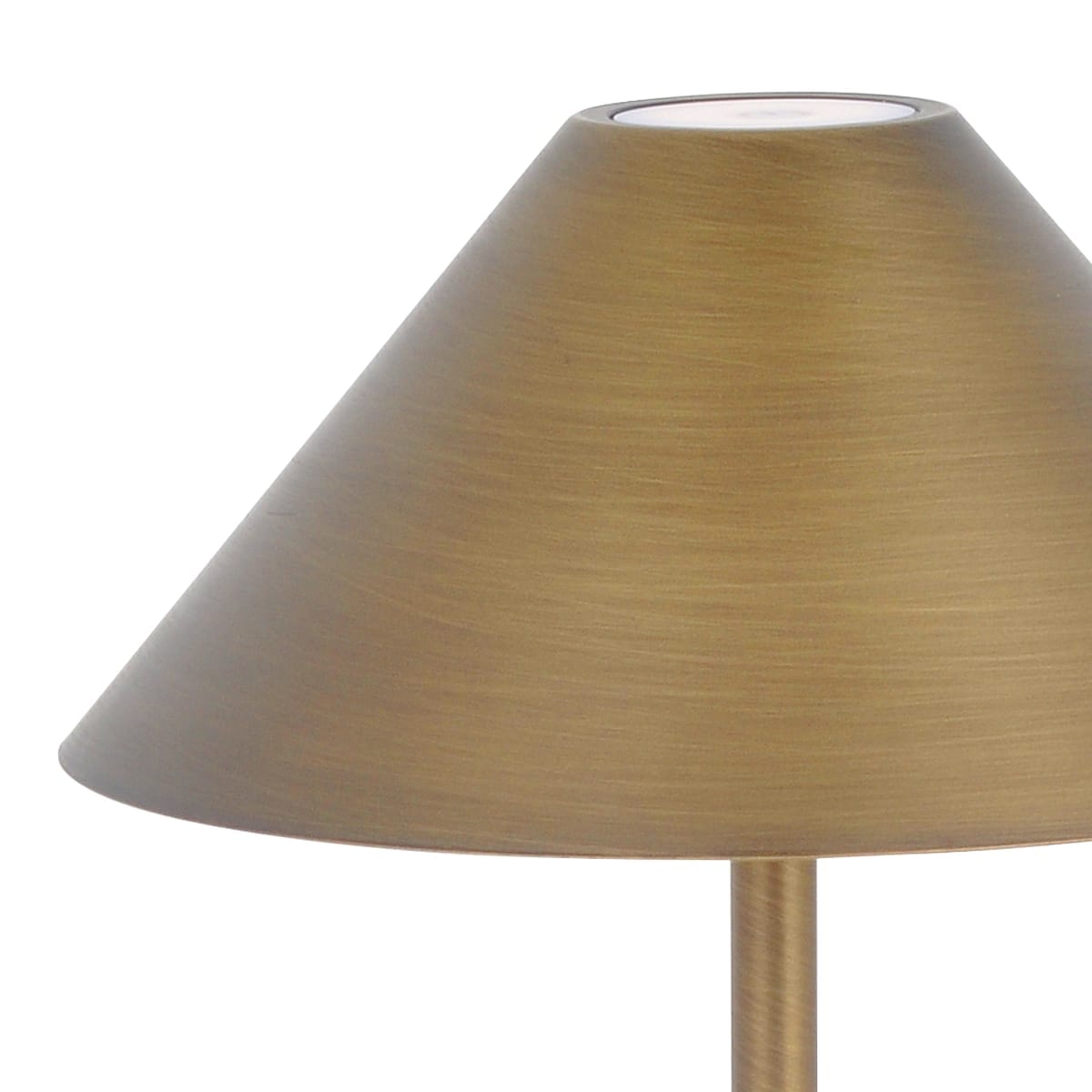 Bricocenter TABLE LAMP LIBERTY ALUMINIUM BRONZE LED 3W WARM LIGHT BATTERY OPERATED WITH TOUCH IP54