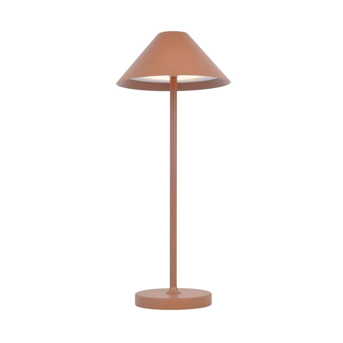 Bricocenter TABLE LAMP LIBERTY ALUMINIUM COPPER LED 3W WARM LIGHT BATTERY OPERATED WITH TOUCH IP54