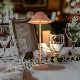 TABLE LAMP LIBERTY ALUMINIUM COPPER LED 3W WARM LIGHT BATTERY OPERATED WITH TOUCH IP54