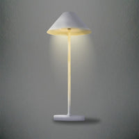 TABLE LAMP LIBERTY ALUMINIUM WHITE LED 3W WARM LIGHT BATTERY OPERATED WITH TOUCH IP54