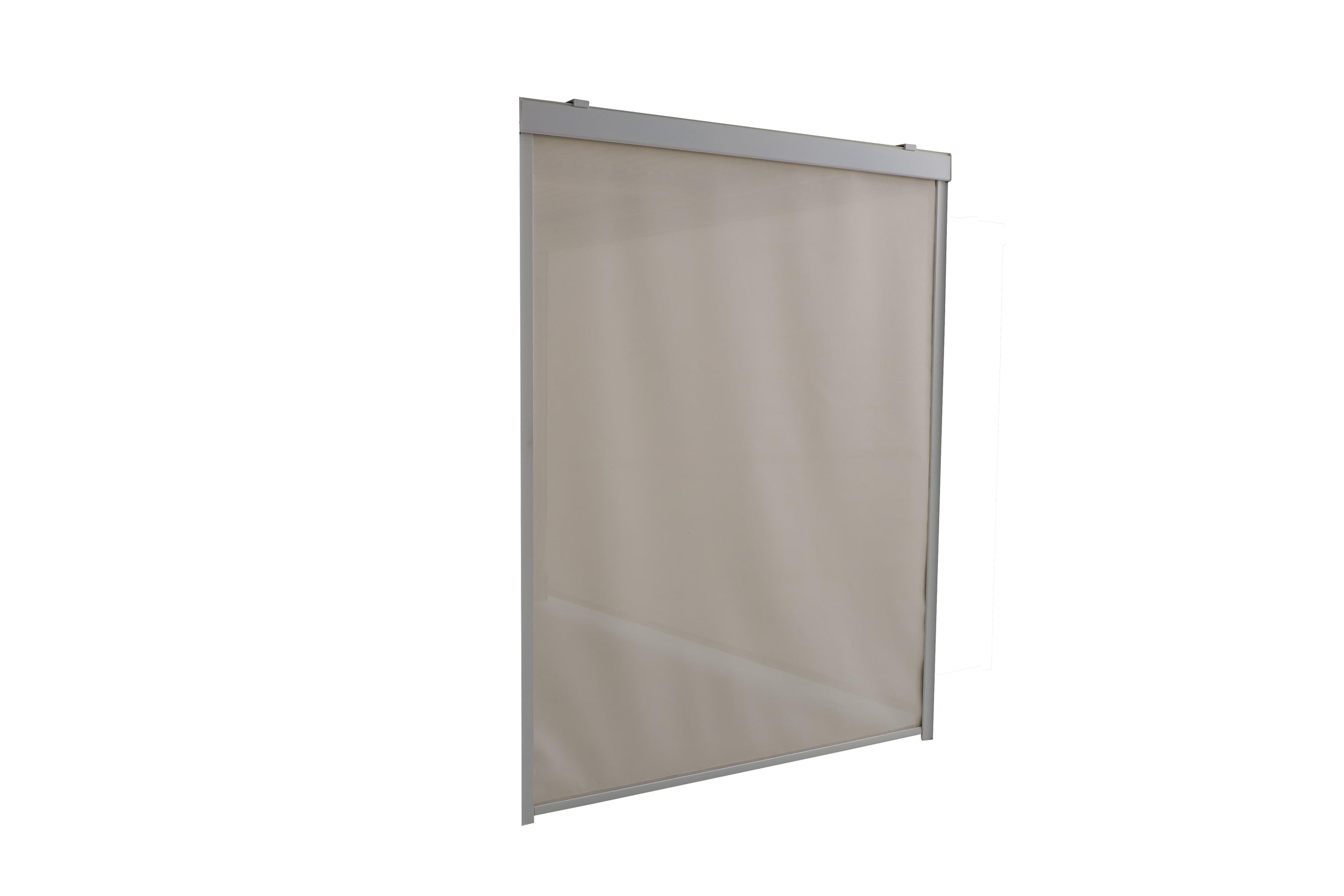 2m-wide white Naterial pergola awning