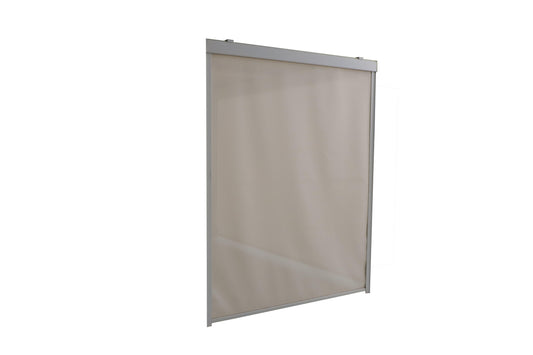 2m-wide white Naterial pergola awning