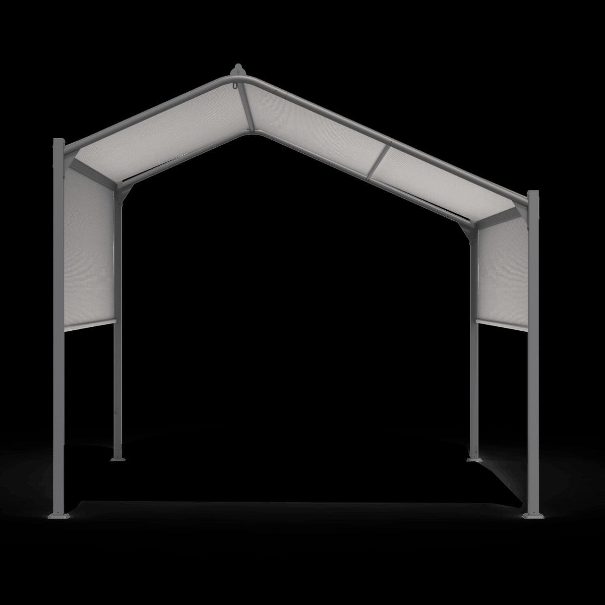 Bricocenter PERGOLA GAZEBO NATERIAL CASSY 4X3X2.8 POLYESTER STEEL 160GR/M2