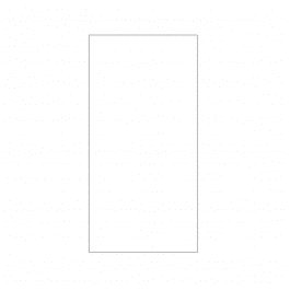 FLAT WHITE HOLE COVER