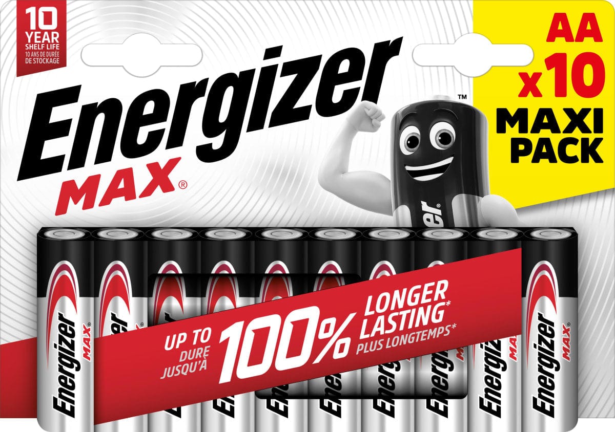 Bricocenter 10 AA ENERGIZER MAX BATTERIES