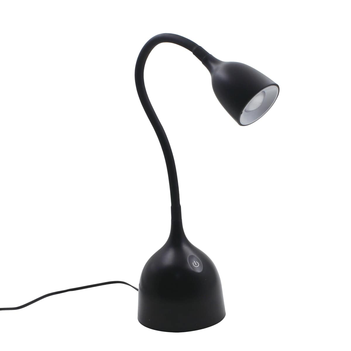 Bricocenter LAMPADA STUDIO SWALLOW METALLO NERO H37 CM LED 400LM CON USB