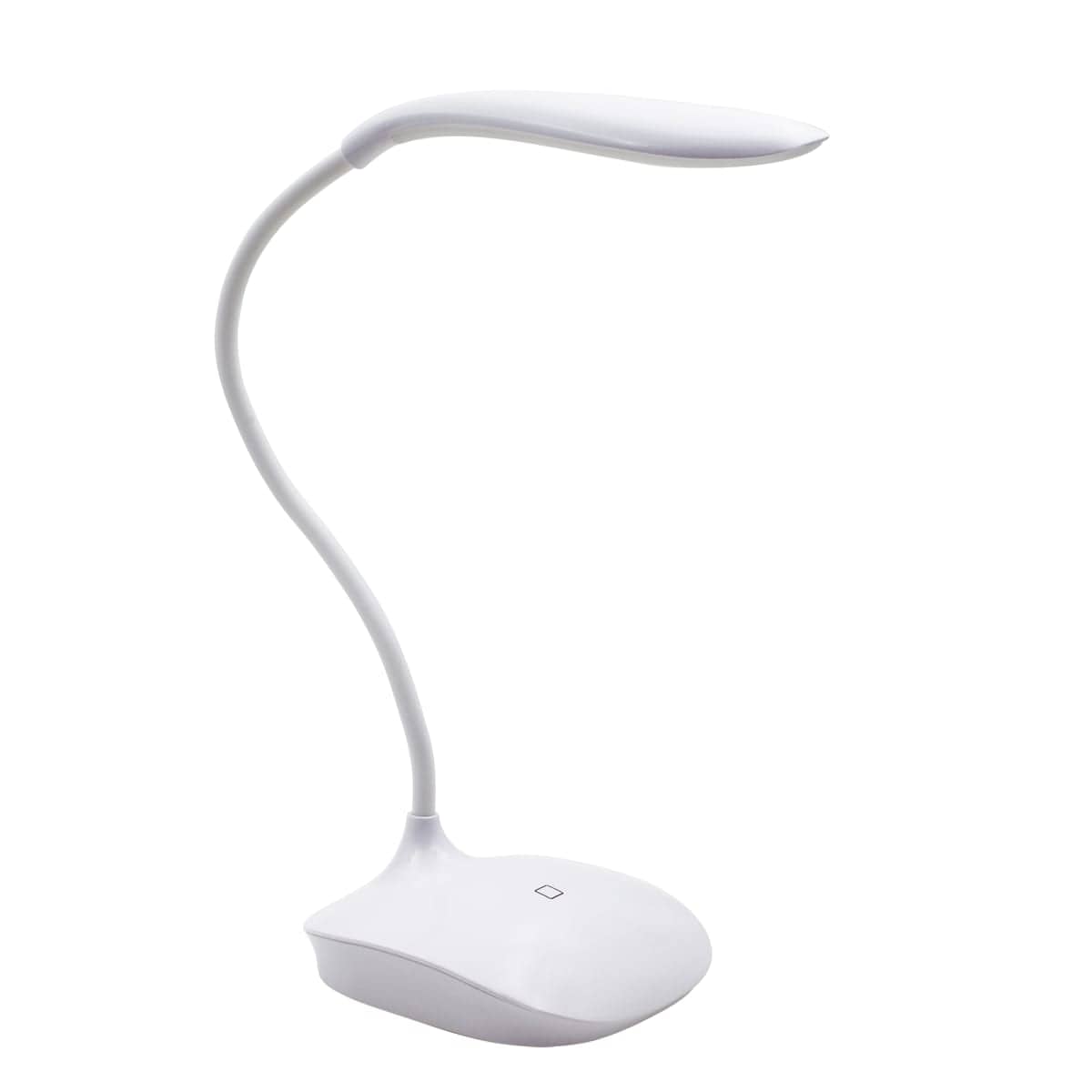 Bricocenter MURREY STUDIO LAMP PLASTIC WHITE H32 CM LED 3W TOUCH