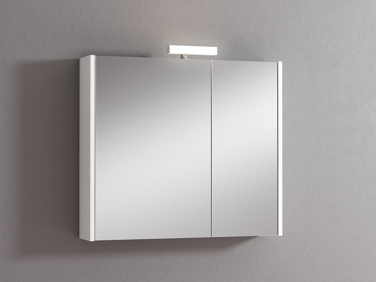 Bricocenter SPECCHIERA KORA L80 P16 H70 2 ANTE FRASSINO BIANCO