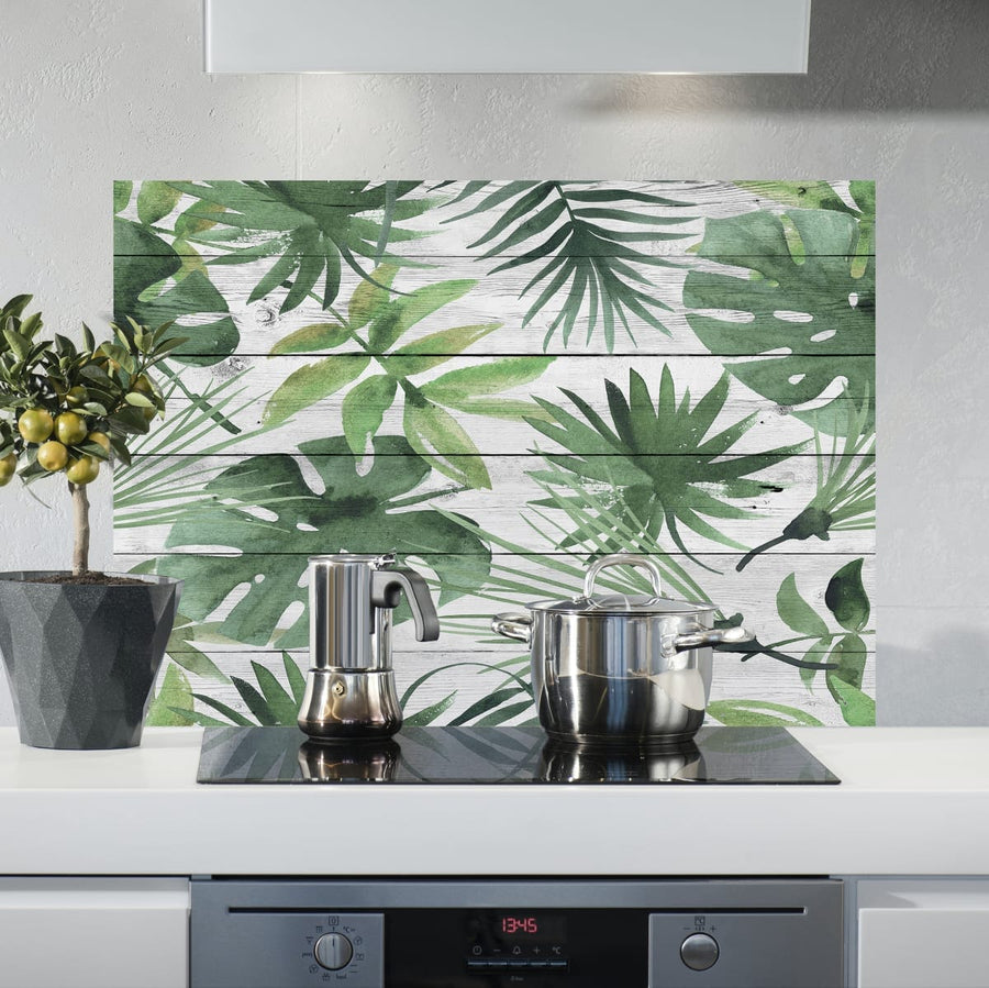 Bricocenter STICKER KITCHEN PANEL TROPICAL WOOD 45X65CM